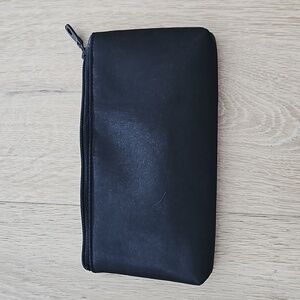 NWOT Satin Wallet or Cosmetic Bag